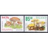 Island. 2002. Vilde svampe III. AFA nr. 985-86 **   postfrisk st. stemplet FDC