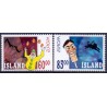 Island. 2002. Europamærker / CEPT. AFA nr. 994-95 **  postfrisk st. stemplet FDC