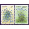 Island. 2002. Sommerblomster III. AFA nr. 1002-03 **  postfrisk st. stemplet FDC