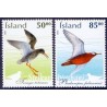 Island. 2002. Fugle. AFA nr. 1007-08 ** postfrisk st. stemplet FDC