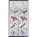 Sverige. 1968. Dyremalerier af Bruno Liljefors. AFA nr. 627Cv-631Ch ** (5 par)    postfrisk stemplet FDC st,