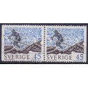 Sverige. 1970. Tømmerflådning, AFA nr. 672Cv &  672Ch **     postfrisk stemplet FDC st,