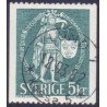 Sverige. 1970. Rigsvåben 5 kr. FLOUR / Alm papir AFA nr. 677 **     postfrisk stemplet FDC st,