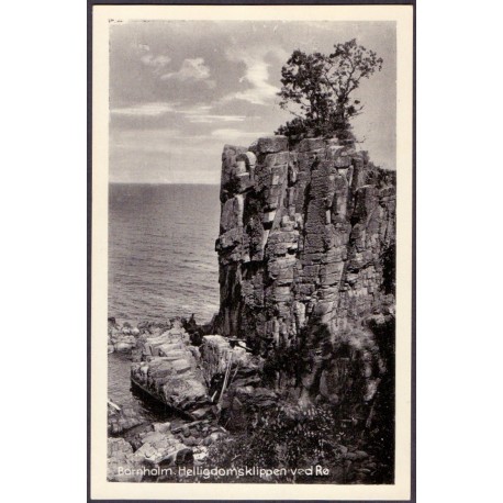 Bornholm Hellidomsklippen ved Rø ubrugt (Karl Olsen 510)