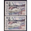 Sverige. 1970. Naturbeskyttelse 55-70 Øre, AFA nr. 680-81 **     postfrisk stemplet FDC st,