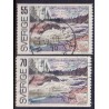 Sverige. 1970. Naturbeskyttelse 55-70 Øre, AFA nr. 680-81 **     postfrisk stemplet FDC st,