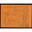 Sverige. 1972. Kvindeidræt, i hæfte/blok. AFA nr. 747Cv-751Ch **  postfrisk stemplet FDC st,