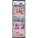 Sverige. 1973. Nordiska Museet 100 år, i 5-stribe, AFA nr. 829-33 **    postfrisk stemplet FDC st,