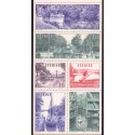 Sverige. 1979. Turistudgave hæfte/blok. AFA nr. 1070-1075Dnh **    postfrisk stemplet FDC st,