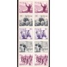 Sverige. 1978. Frie kristne samfund, hæfteblok. AFA nr. 1023Cv-1027Ch **      postfrisk stemplet FDC st,
