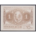 Sverige. 1983. Stochholmai 86, AFA nr. 1234-37 postfrisk miniark stemplet  hæfte FDC parstykkke SWEDEN