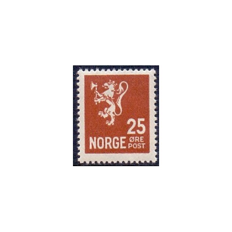 Norge. 1927-28. Suppleringsværdi 20 øre. AFA nr. 131 ** st. stemplet postfrisk