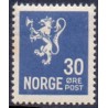 Norge. 1927-28. Suppleringsværdi 30 øre. AFA nr. 133 ** st. stemplet postfrisk