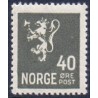 Norge. 1927-28. Suppleringsværdi 40 øre. AFA nr. 134 ** st. stemplet postfrisk