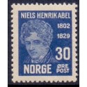Norge. 1929. N.H. Abels død 30 øre. AFA nr. 151 ** st. stemplet postfrisk
