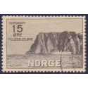 Norge. 1930. Nordkap I. 15+25 Øre. AFA nr. 159 **  st. stemplet postfrisk