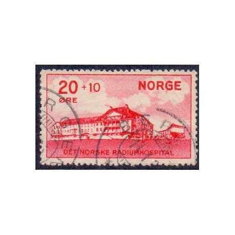 Norge. 1931. Radiumfonden. 20+10 Øre. AFA nr. 162 **  st. stemplet postfrisk