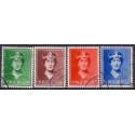 Norge. 1939. Dr. Maud sørgeudgave10-30+5 Øre. AFA nr. 204-07 ** st. stemplet postfrisk