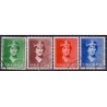 Norge. 1939. Dr. Maud sørgeudgave10-30+5 Øre. AFA nr. 204-07 ** st. stemplet postfrisk