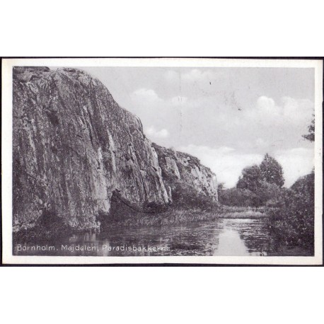 Bornholm Parti fra Paradisbakkerne, ubrugt (Karl Olsen 7)