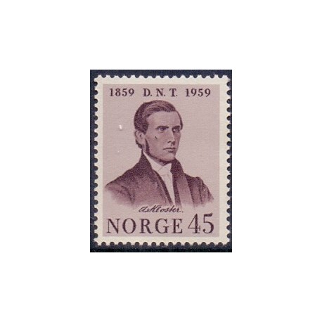 Norge. 1959. Asbjørn Kloster. AFA nr. 442 ** stemplet postfrisk FDC