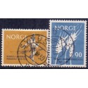 Norge. 1959. Landbrugshøjskolen. AFA nr. 451-52 ** stemplet postfrisk FDC