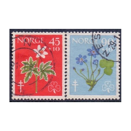 Norge. 1960, Tuberkuloseforsorg. AFA nr. 453-54 ** stemplet postfrisk FDC