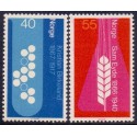 Norge. 1966. Mindeudgaver. AFA nr. 562-63 **  stemplet postfrisk FDC