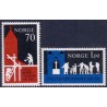 Norge. 1971. Oslo bispedømme. AFA nr. 640-41 ** stemplet postfrisk FDC