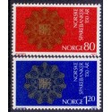 Norge. 1972. Norges sparebanker. AFA nr. 648-49 ** stemplet postfrisk FDC