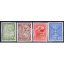Norge. 1972. 1100-året for Norges samling. AFA nr. 653-56 ** stemplet postfrisk FDC