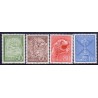 Norge. 1972. 1100-året for Norges samling. AFA nr. 653-56 ** stemplet postfrisk FDC