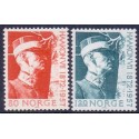 Norge. 1972. 100-året for Haakon VII. AFA nr. 657-58 ** stemplet postfrisk FDC