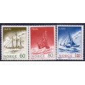 Norge. 1972. Norske polarskibe. AFA nr. 663-65 ** stemplet postfrisk FDC