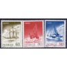 Norge. 1972. Norske polarskibe. AFA nr. 663-65 ** stemplet postfrisk FDC