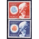 Norge. 1973. Opdagelse af Lepra bakterien. AFA nr. 672-73 ** stemplet postfrisk FDC