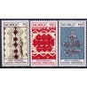 Norge. 1973. Samisk brugskunst. AFA nr. 682-84 ** stemplet postfrisk FDC