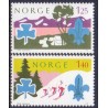 Norge. 1975. Spejerbevægelsen. AFA nr. 719-20 ** stemplet postfrisk FDC