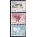 Norge. 1975. Norges overtagelse af Svalbard. AFA nr. 723-25 ** stemplet postfrisk FDC