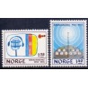 Norge. 1975. Norsk Radio. AFA nr. 726-27 ** stemplet postfrisk FDC