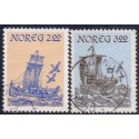 Norge. 1983. Nordnorske bådtyper. AFA nr. 899-900 ** stemplet postfrisk FDC