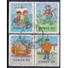 Norge. 1984. Julefrimærker i 2 parstykker. AFA nr. 922CV-25Ch ** stemplet postfrisk FDC