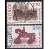 Norge. 1987. Spiselige svampe i parstykke. AFA nr. 971Cv-72Ch ** stemplet postfrisk FDC