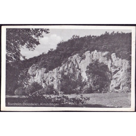 Bornholm Ekkodalen, Almindingen,  ubrugt (Karl Olsen 316)