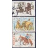 Norge. 1987.  Norske hesteracer. AFA nr. 980-82 ** stemplet postfrisk FDC