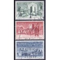 Norge. 1988.  Militærjubilæer. AFA nr. 991-93 ** stemplet postfrisk FDC