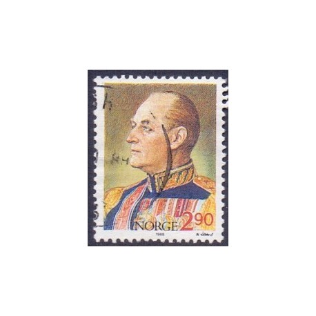 Norge. 1988.  Kong Olav . AFA nr. 995 ** stemplet postfrisk FDC
