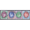 Norge. 1991. Brugsfrimærker. AFA nr. 1078-81** stemplet postfrisk FDC