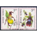 Norge. 1992. Orkideer i parstykke. AFA nr. 1086Cv-87Ch ** stemplet postfrisk FDC