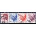 Norge. 1992. Kong Harald og Dr. Sonja. AFA nr. 1088-91 **  stemplet postfrisk FDC